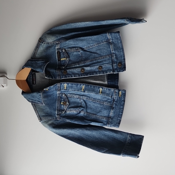 DKNY Jackets & Blazers - DKNY Jeans Cropped Denim Jacket